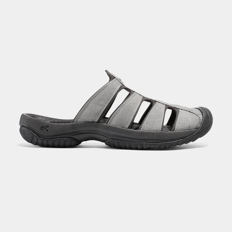 Sandalias Keen Aruba II Para Hombre Grises/Negros - Sandalias Keen Mexico (816279-RTS)